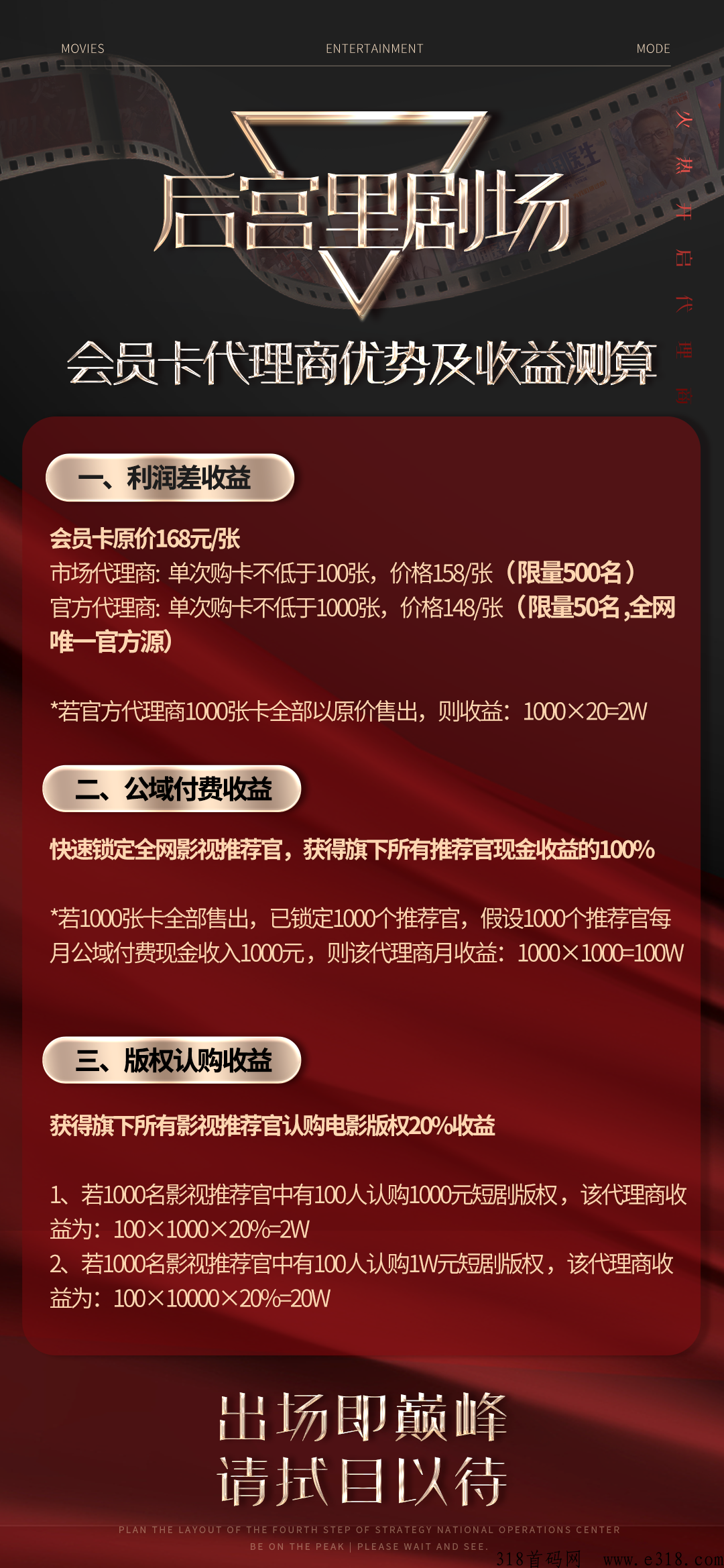 【首码项目】后宫里剧场即将上线，短剧+潮玩模式，首码对接