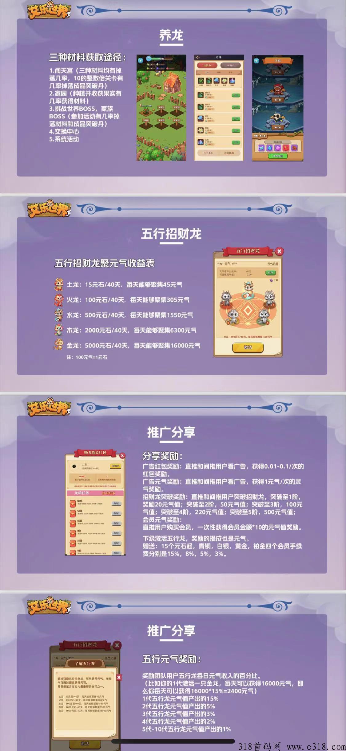 [预览]《艾乐世界》养成+RPG 链游+IP 孵化和运营的项目，下周公测，进群领红包福利