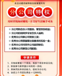 新掌盟首码，生活强刚需项目，招募城市分公司合伙人