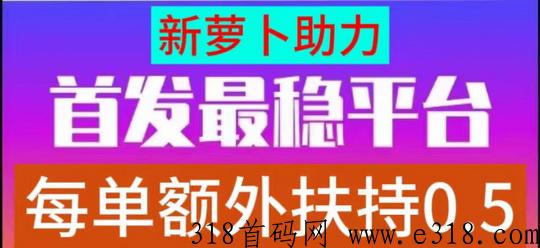 2024新萝卜任务，基础佣金+无线收益