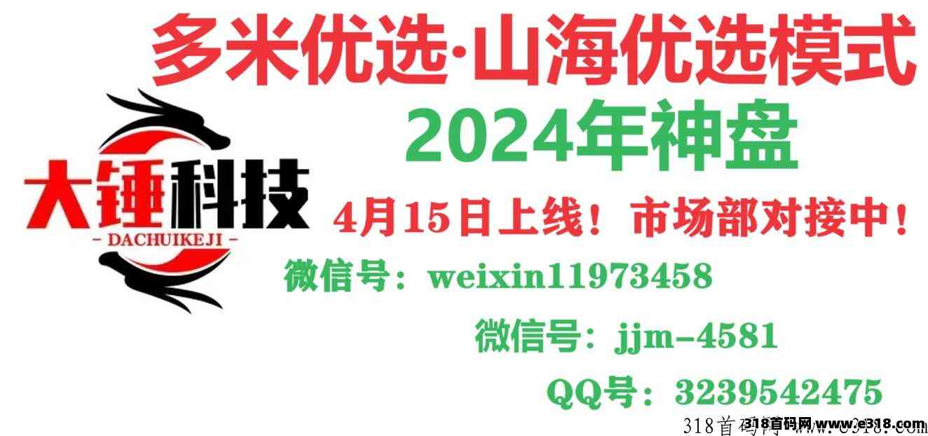 大锤优选，2024年最强卷轴+消费全返，火爆招募领导人和个人