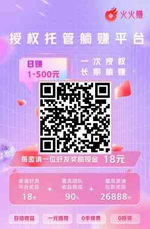 火火赚：抖音、视频号托管，自动发带货视频