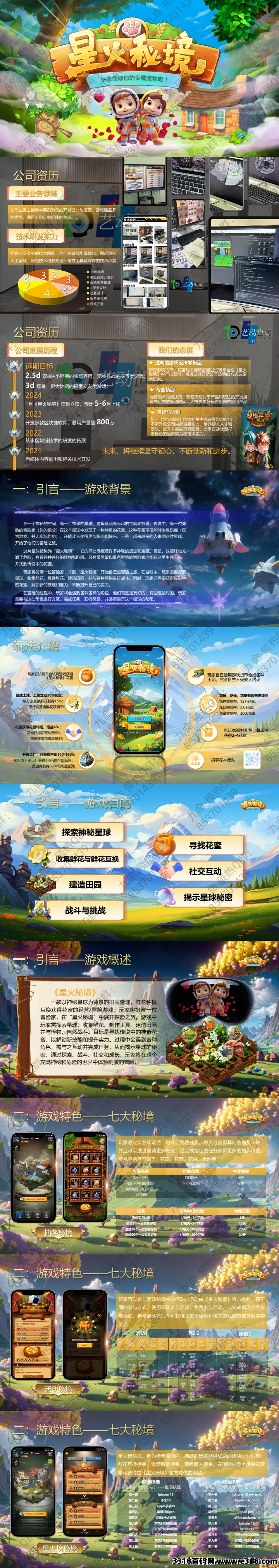 星火秘境项目预热，全网对接