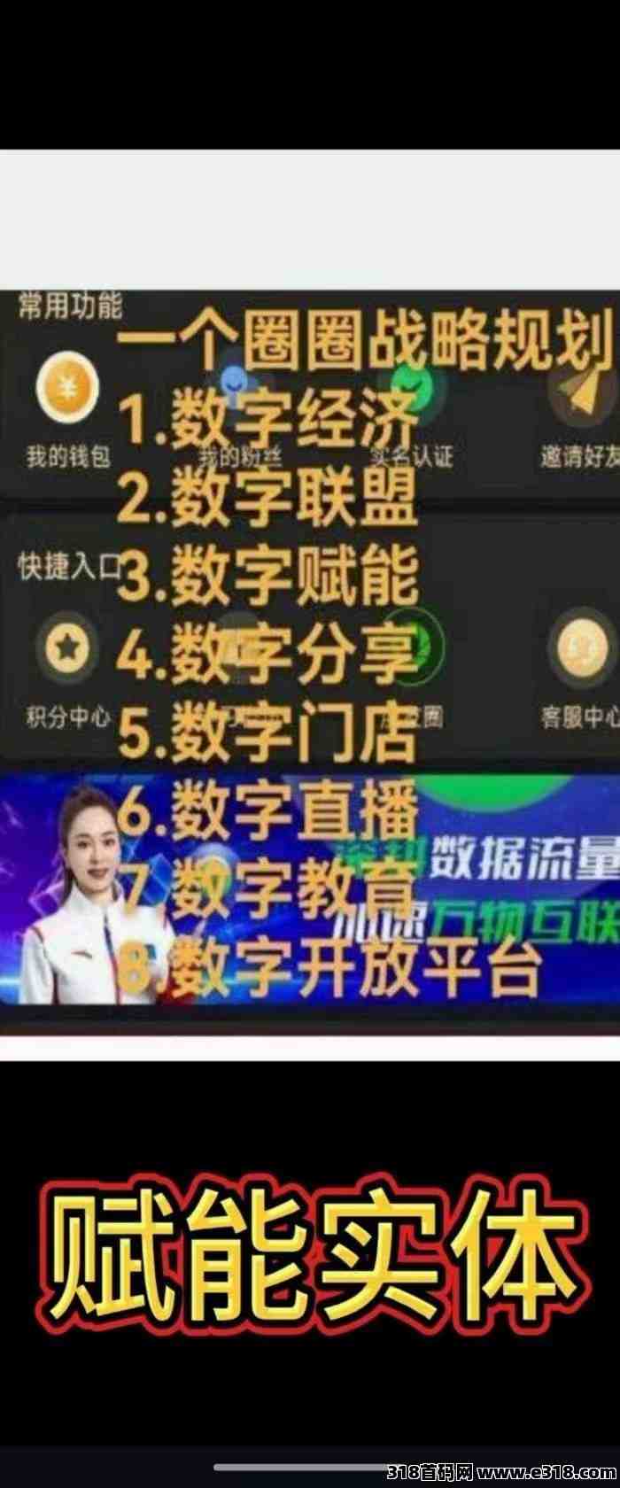 一个圈圈是全员全程免费零撸的数字经济工具