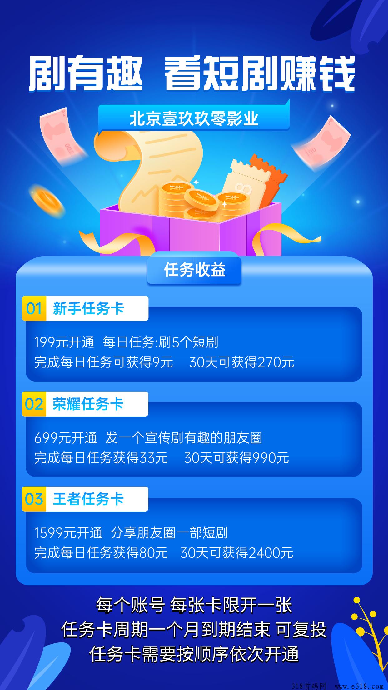 剧有趣首码已上线，团队化运营，公司简介和玩法注册流程说明