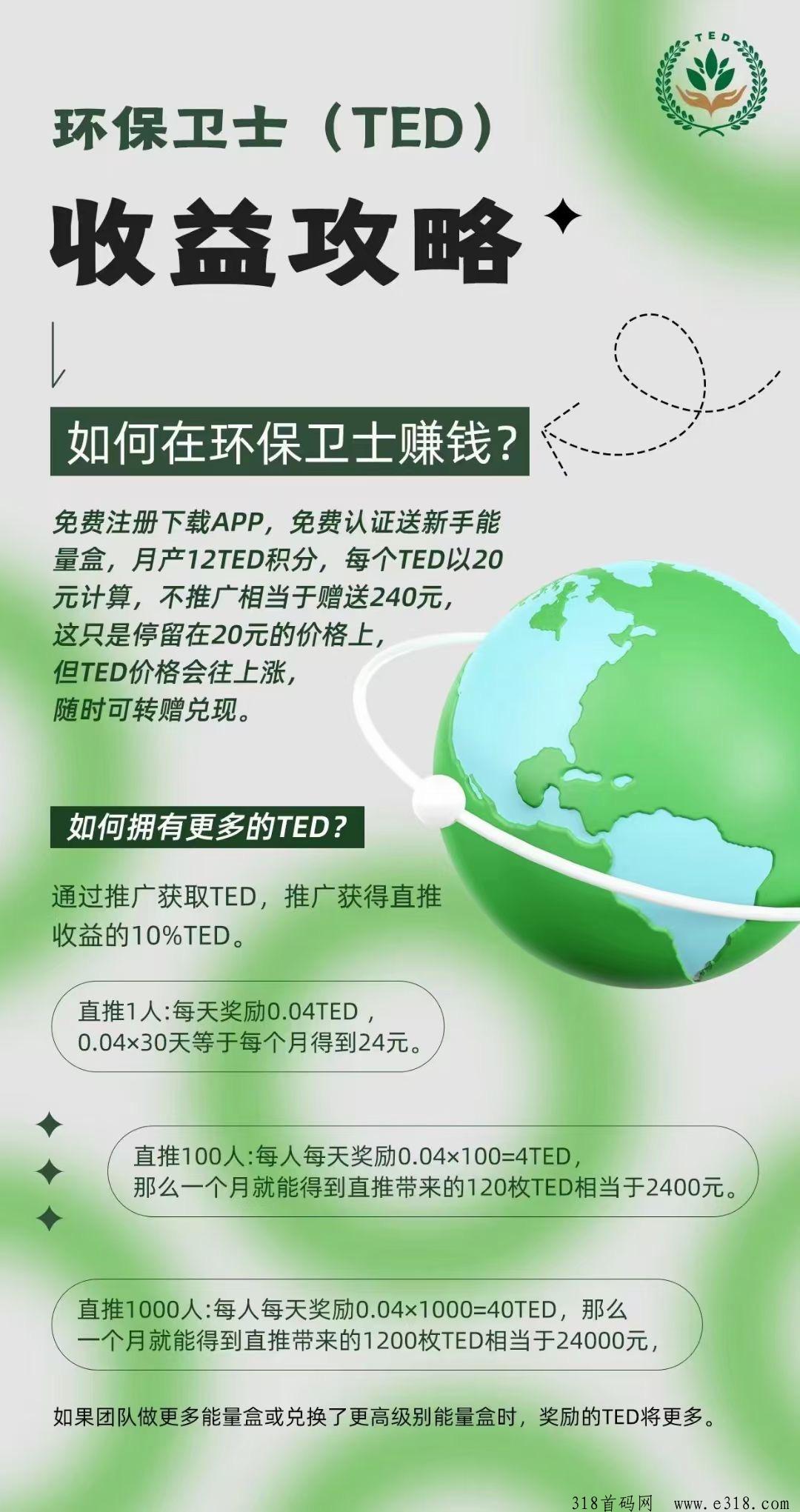 环保卫士，gpc 模式升级版，无限代扶持2