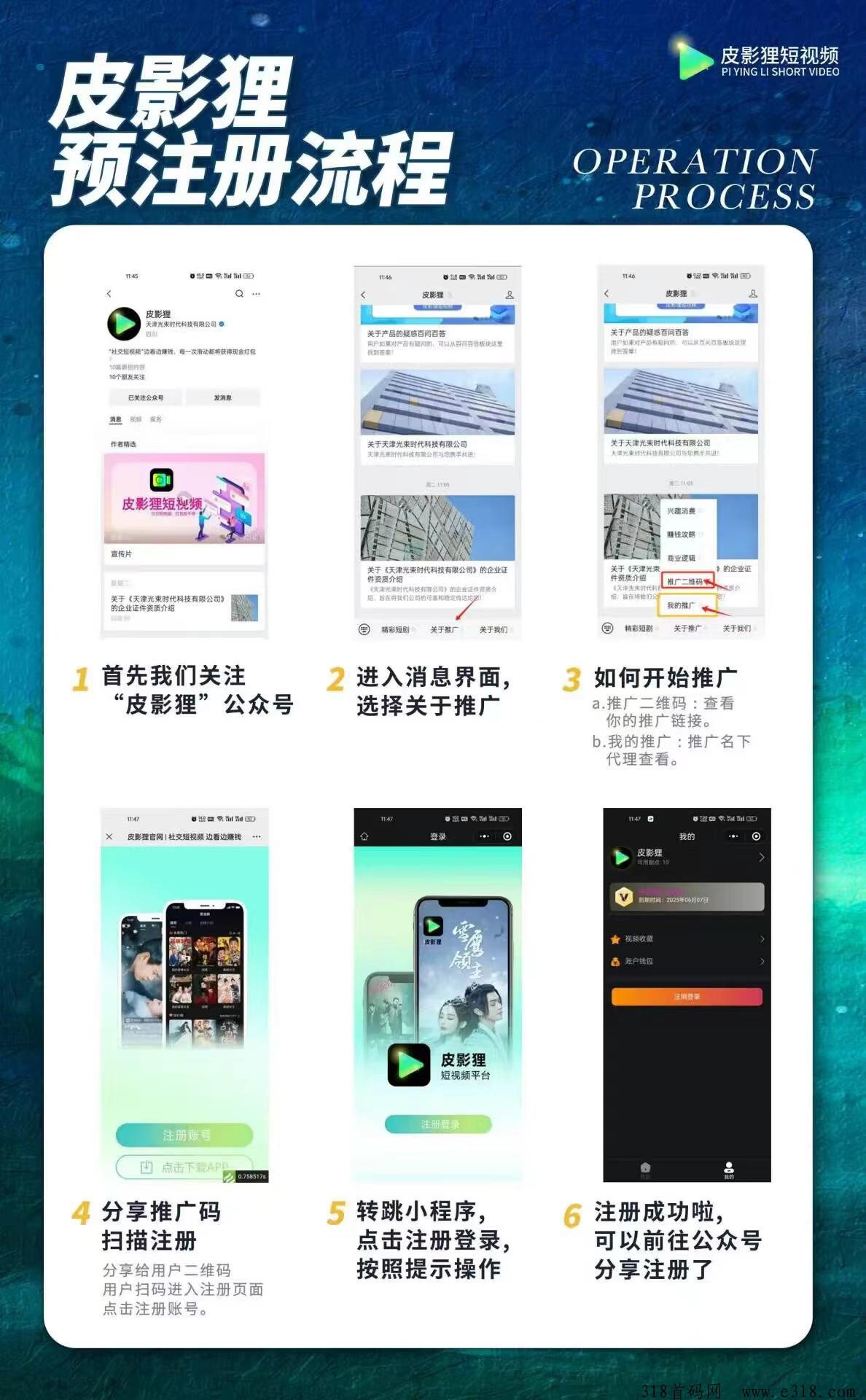 皮影狸首码，零撸短视频赚，纯绿色平台，抓紧锁粉，火爆项目