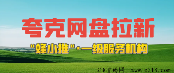 探秘夸克网盘拉新，活动助力推广，收入可观还送全套资料！