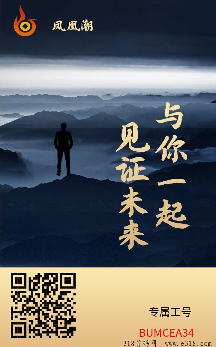 凤凰潮首码零撸赚钱新纪元，长久稳定，市场验证的财富增长模式