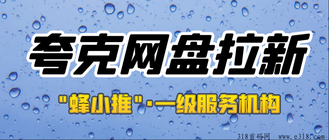 蜂小推，夸克网盘拉新攻略，怎么完善推广方法提升转化率