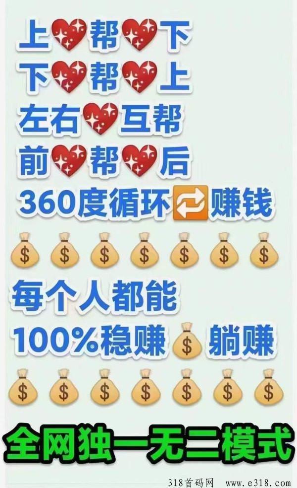 贞观商城，正拨比，公排滑落，二二复制全新模式，集团公司出品，2024王炸项目
