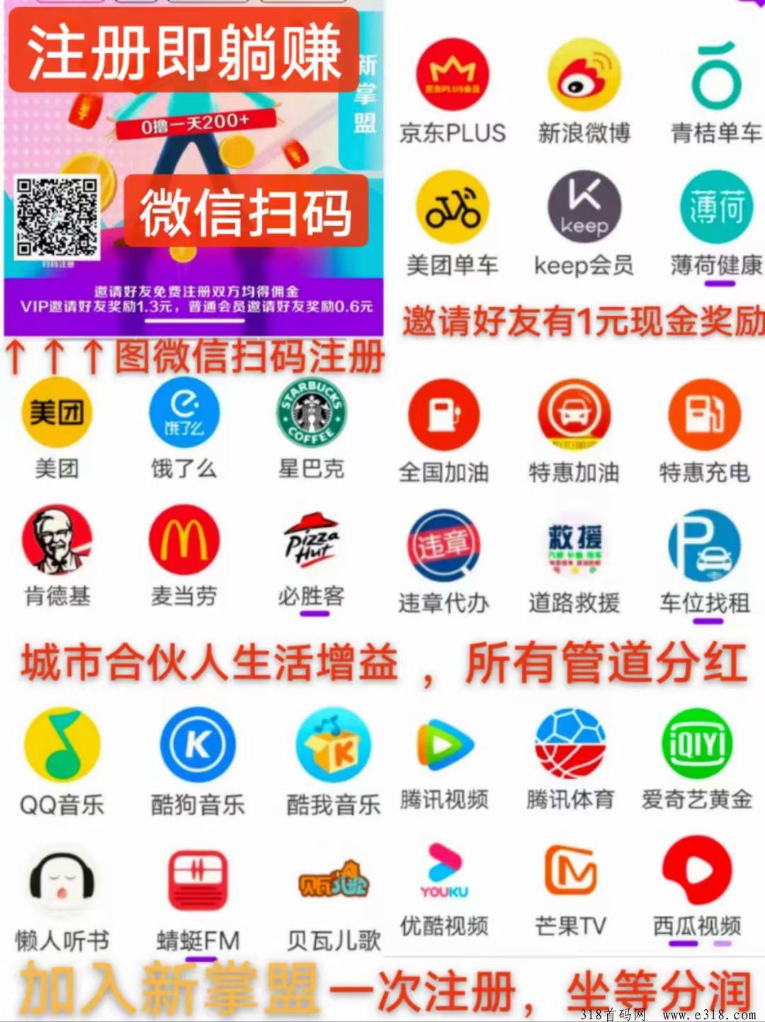 新掌盟，聚合最强几十个管道收益