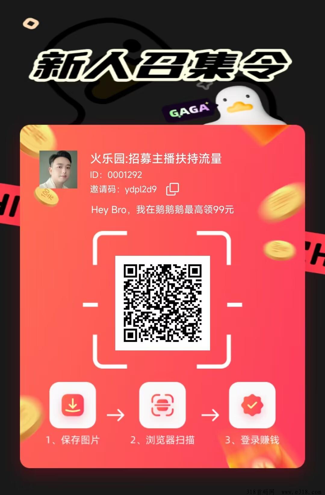 《鹅鹅鹅》三只鹅旗下，首码刚出，团队渠道收益高，团长安排最高级别