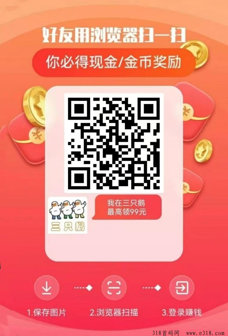 三只鹅玩法指导，看广告可以叠加金币的平台！