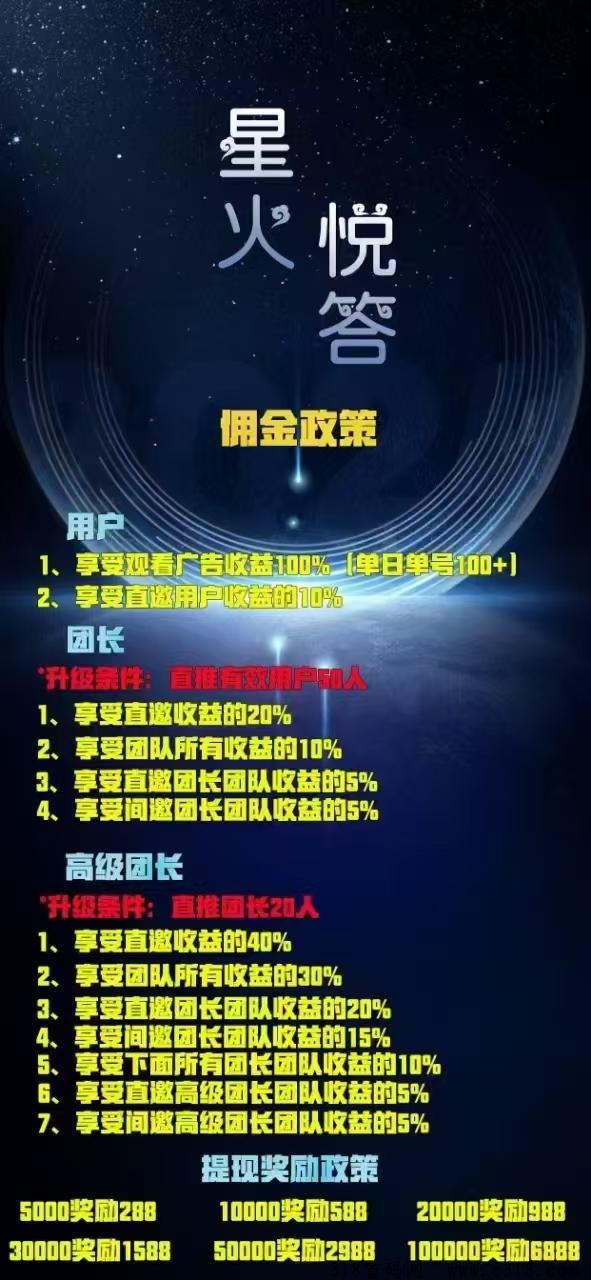 悦答如响首码，星火悦答旗下新广告平台