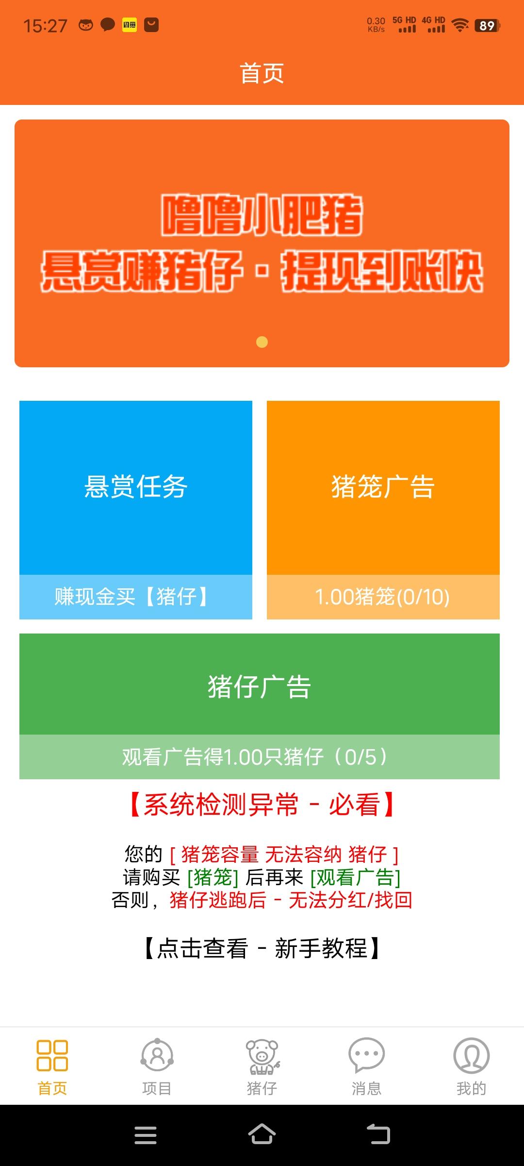 噜噜小肥猪，分红然猫模式