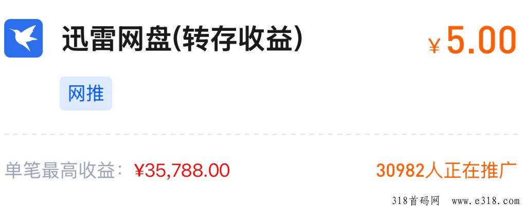 你确定不来看看吗？任推邦迅雷网盘推广拉新项目