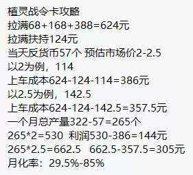 植灵崛起，团队长免单方块兽二台，即将上线