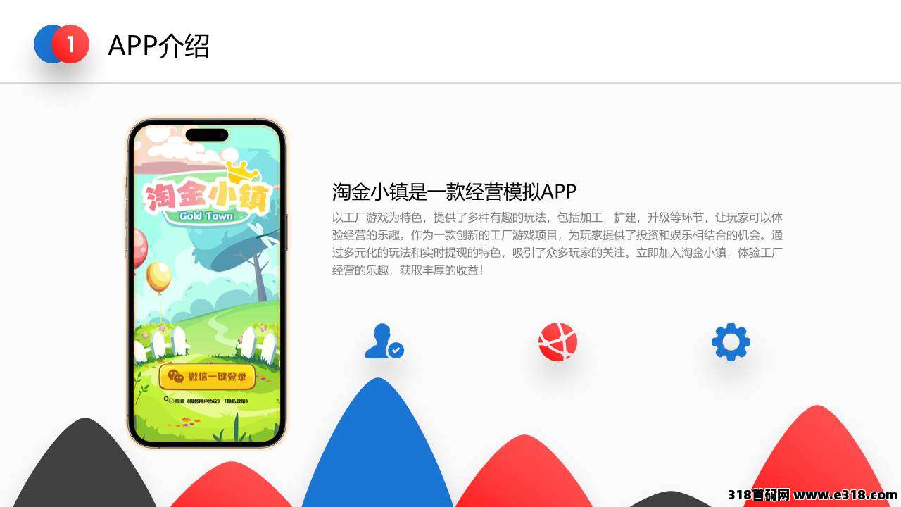 淘金小镇是一款经营模拟APP