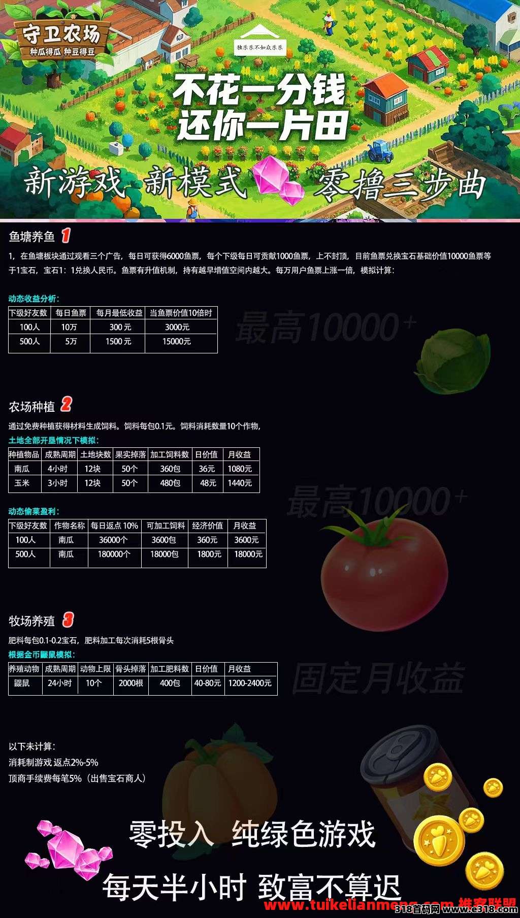 《守卫农场》不删档内测！进场就领先，快快来！！ 第1张