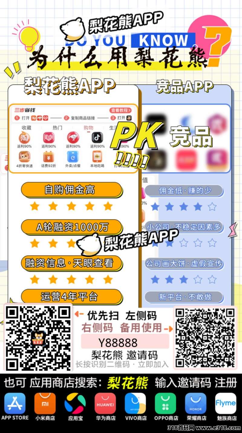 上网买东西，用导购平台真的省很多【梨花熊】是首选