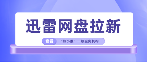 蜂小推，别错过！一文读懂迅雷网盘拉新指南，新手秒上手