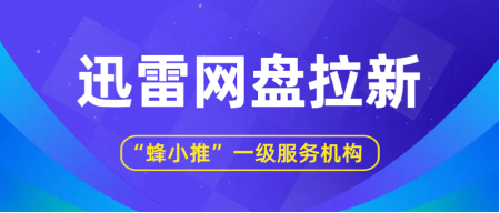 蜂小推，别划走！参加迅雷网盘推广的正确打开方式在这！