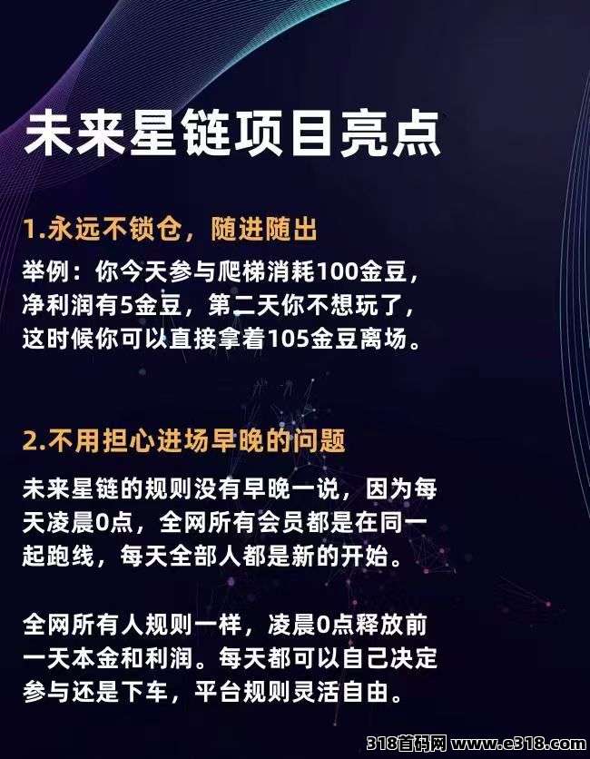 未来星链已上线，高扶持，对接团队