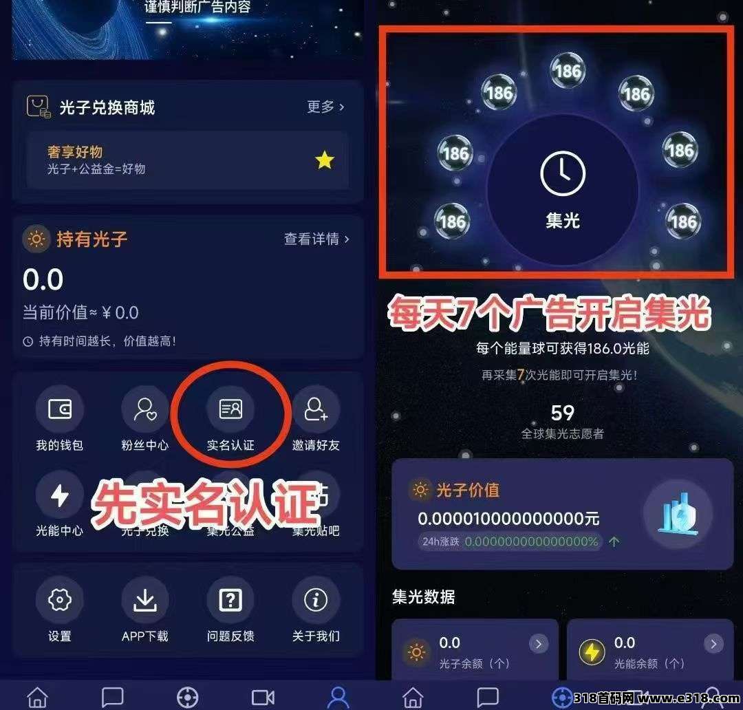 集光，一个圈圈模式，推9人落滑收益
