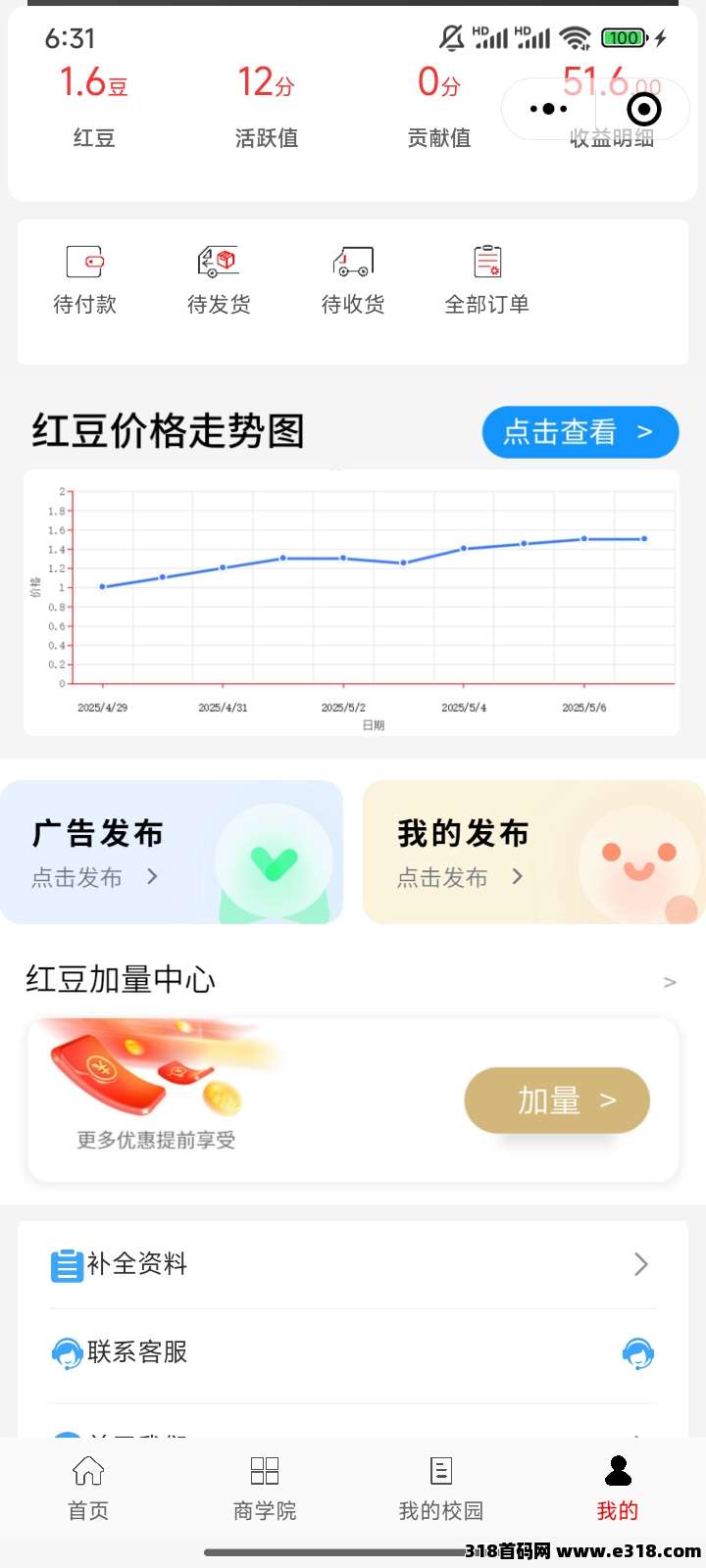 相思树小程序，良心零撸，每天浏览4个广告，找官方提现，亲测秒到账