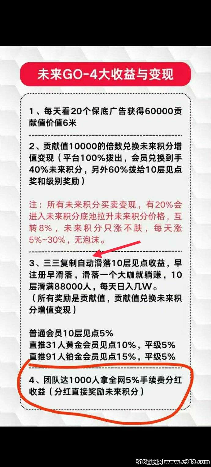未来go看广告不养机，轻松入米