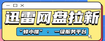 蜂小推，迅雷网盘拉新：做好细节比只会推广更重要