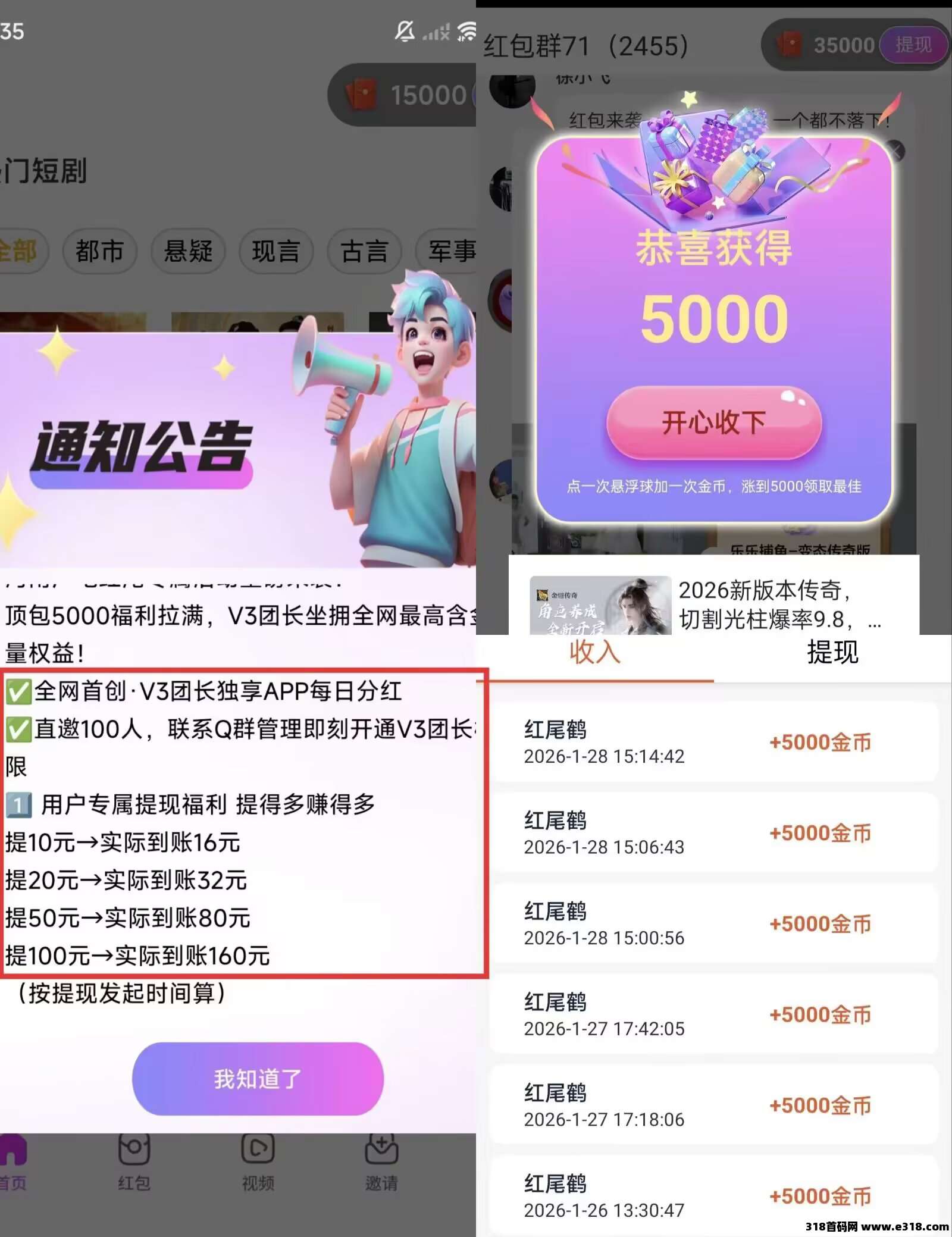 红尾鹤，不养机直接上车